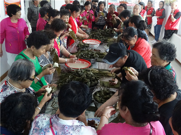 团山街社区幸福百人迎端午